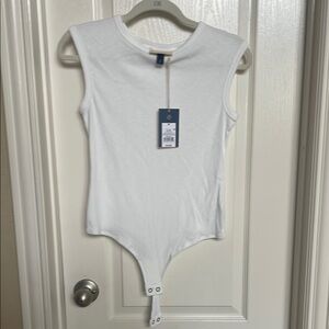 NWT universal thread white bodysuit size medium